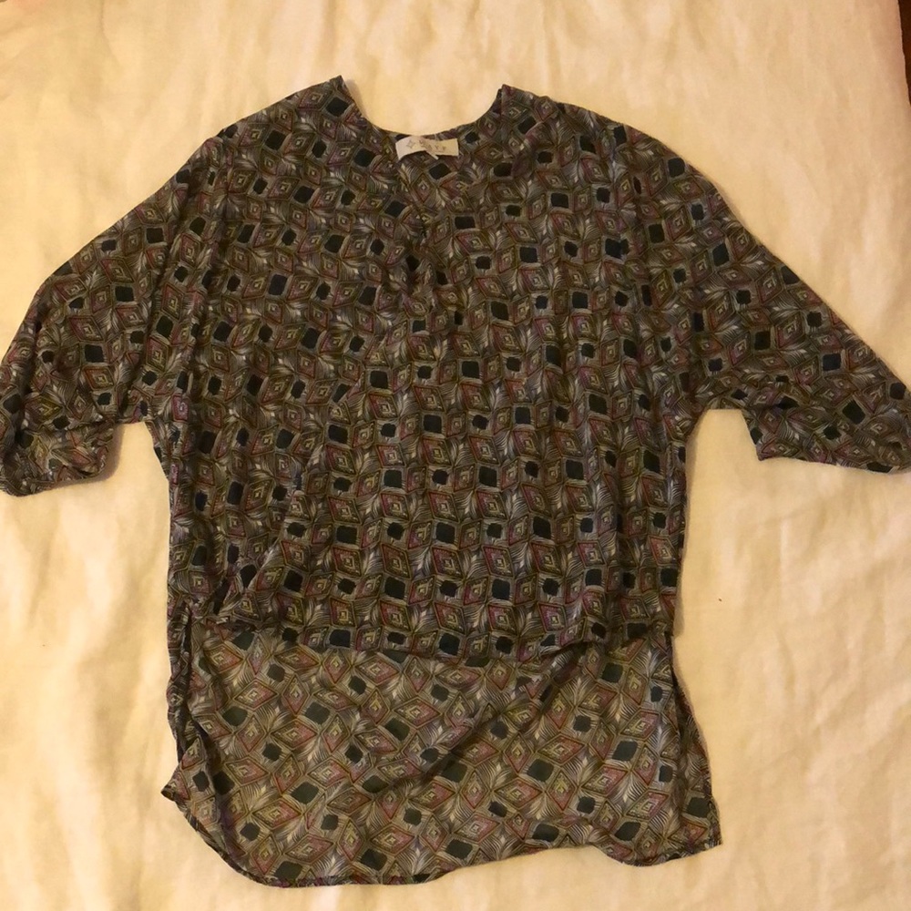 WAYF Wrap Blouse
